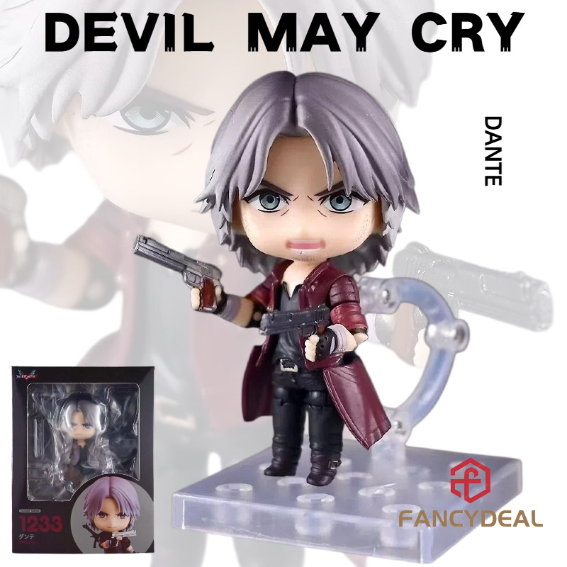 วิดีโอเกม Devil May Cry 5 Dante Nendoroid 1233 PVC Action Figure ของเล่นสะสมตุ๊กตาโมเดล PVC