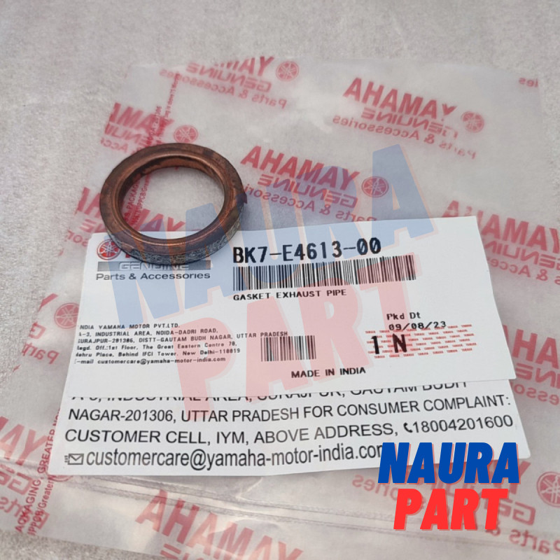 ปะเก็นท่อไอเสีย Nmax Aerox 155 BK7-E4613-00 แท้