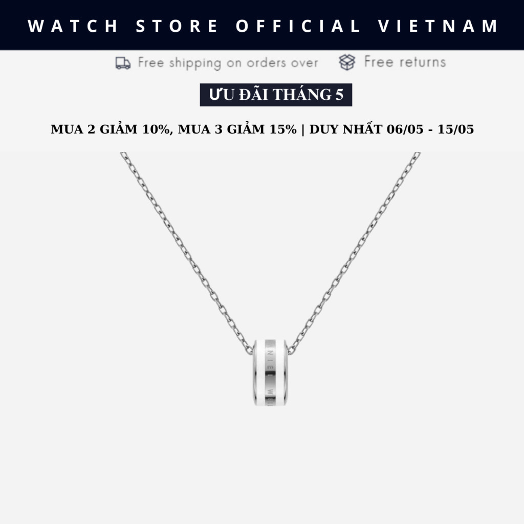 สร้อยคอ Silver Daniel - สร้อยคอ Emalie Daniel Watch เวียดนาม