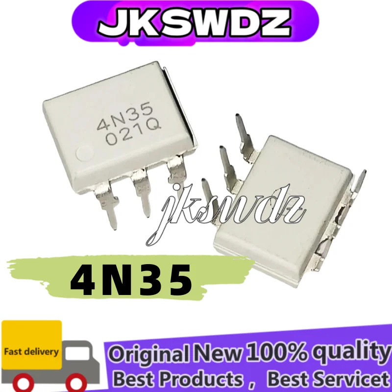 1-5PCS 4N38 4N37 4N36 4N35 4N33 4N32 4N27 4N28 4N25 4N26 DIP-6 IC Optocoupler ในสต็อก