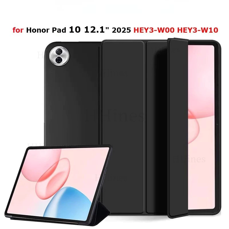 กรณีแท็บเล็ตสําหรับ Honor Pad 10 9 8 Pro 12.1 12 11.5 Soft TPU กลับขาตั้งแท็บเล็ตสําหรับ Honor Pad 9Pro 10Pro 8 9 10Pro 8 9 10 Anti-scratch Silicon ฝาครอบกรณี