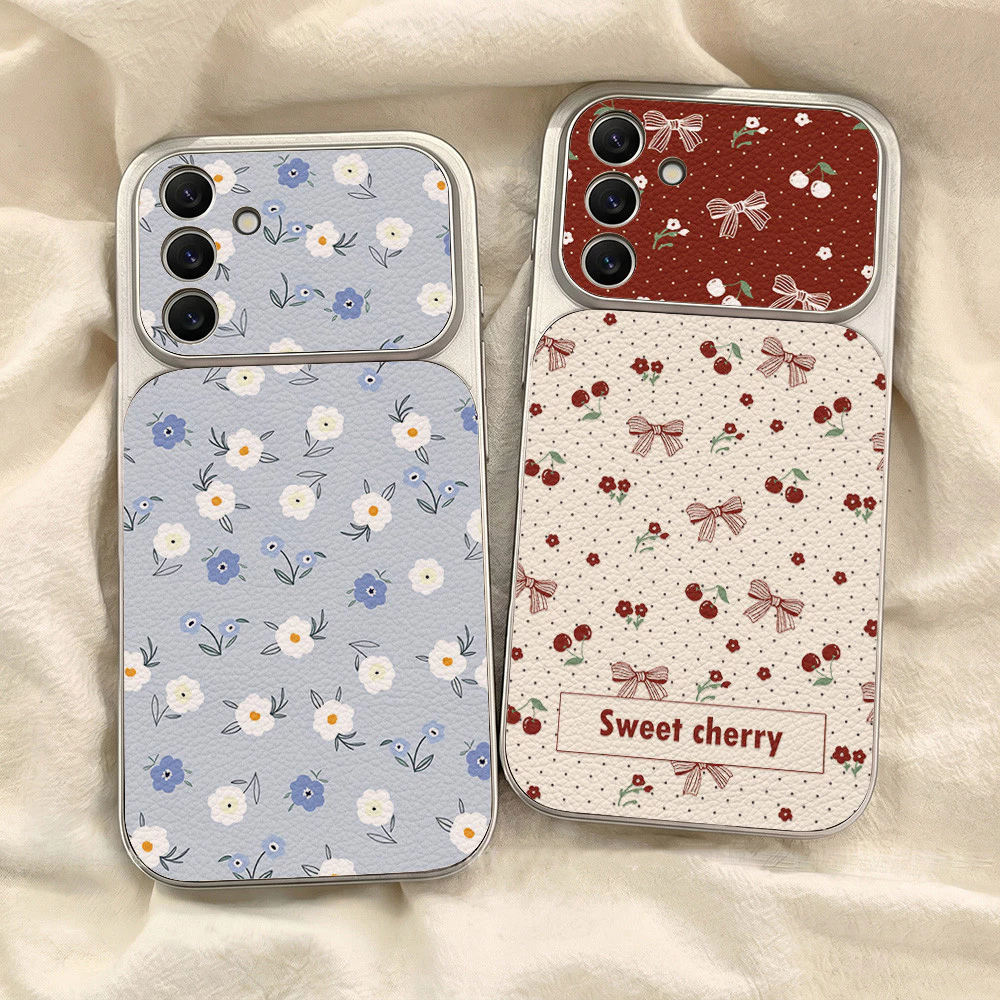 กระต่ายน่ารักเคส For Samsung A07 A17 A05 A36 A56 A06 A15 A56 A14 A25 A24 A32 A35 S26 S24 S25Ultra ฝุ่นนุ่มโทรศัพท์ปกหลัง