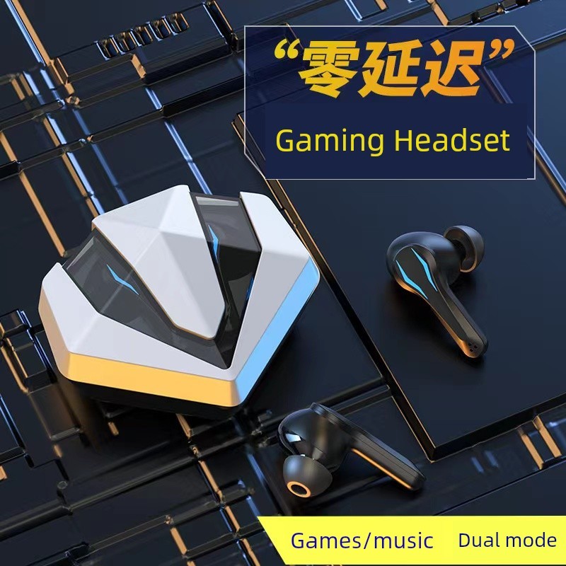 หูฟังใส่นอน หูฟัง bluetooth ชุดหูฟังบลูทูธสําหรับเล่นเกมไร้สายตัดเสียงรบกวนกีฬาอายุการใช้งานแบตเตอรี