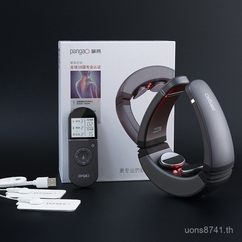 เครื่องมือไหล่เครื่องมือนวดนวดรังสี Pulse p6 Care สมาร์ทแบบพกพาคอ vtp ป้องกันคู่สีแดงคอ QVUL