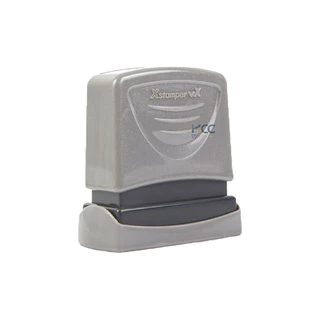 ตรายาง ตรายางหมึกในตัว Xstamper ES-BV ภาษาไทย หมึกแดง เติมหมึกได้ (จำนวน1ชิ้น)