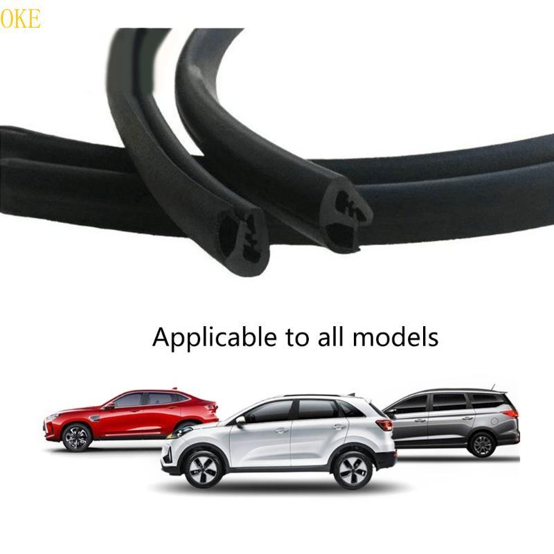 OKE Universal Car Door Pillar Edge Moulding Weather Strip Rubber Seal Strip