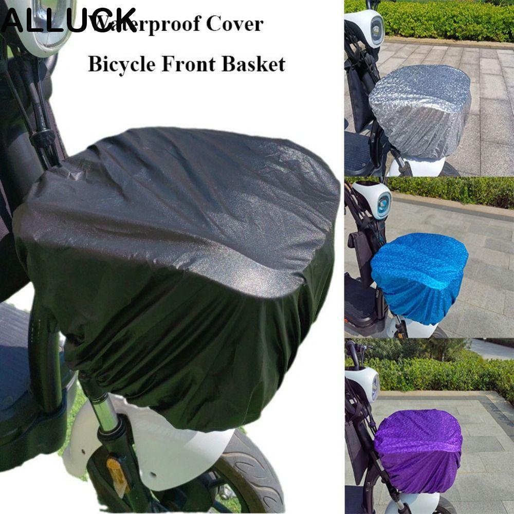 ทั้งหมด ผ้าคลุมตะกร้า 2 ขนาด 5 สี ผ้าคลุมจักรยานไฟฟ้า ผ้าคลุมกันฝน จักรยานไฟฟ้า ตะกร้า อุปกรณ์เสริม