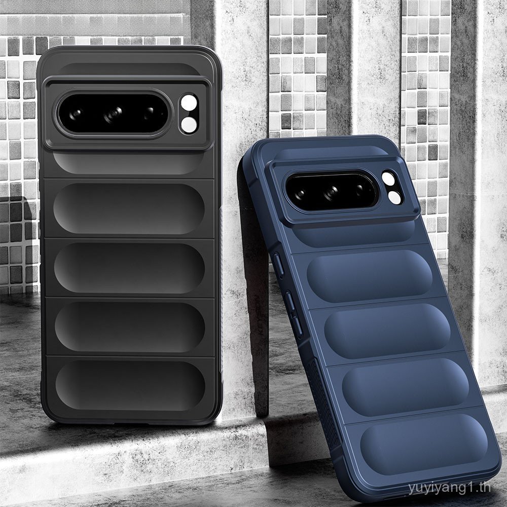 เคสกันกระแทกสําหรับ Google Pixel 10 Pro XL 9Pro 8Pro 7 Pro 10A 9A 8A 7A 6A Anti-skid ซิลิโคนอ่อนนุ่ม