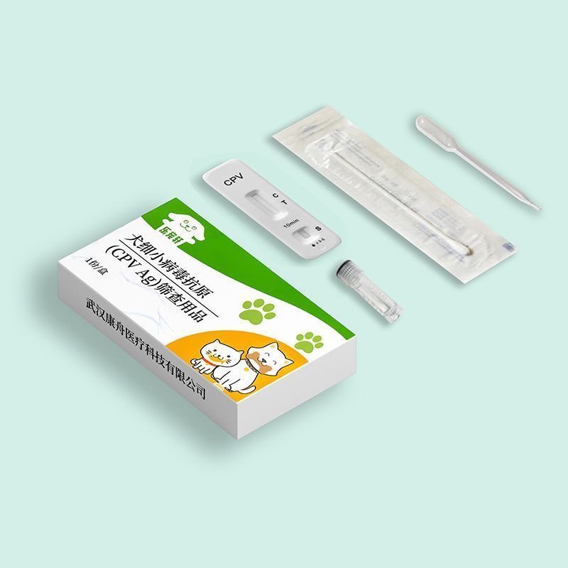 โรคระบาดสุนัข Fine ขนาดเล็ก Corona Test กระดาษสุนัข Influence สุนัข Gland ไวรัสกระดาษทดสอบ CPV CCV ล