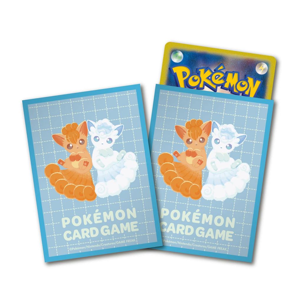 Pokémon Center Original Pokémon Card Game Deck Shield - Alike Things: Vulpix & Alolan Vulpix