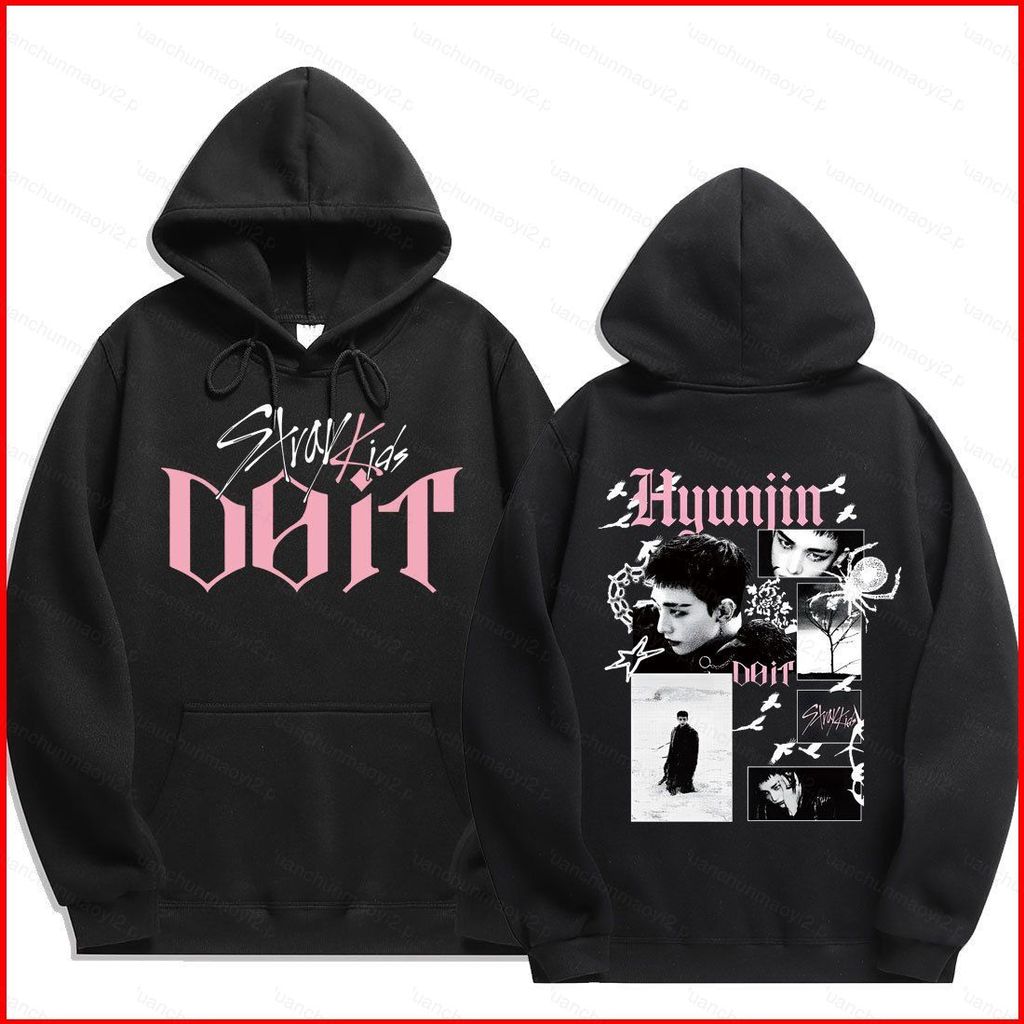 DC2 2025 Stray Kids Hoodie โค๊ทแจ็กเก็ตซิป อุนisex