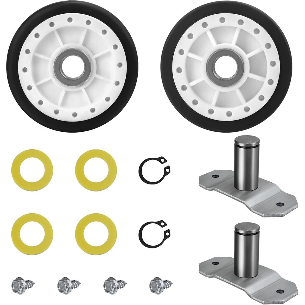 LA-1008 เครื่องเป่าด้านหลังกลองสนับสนุน Roller Kit โดย Sikawai Fit สําหรับ Whirlpool Roper Admiral เ