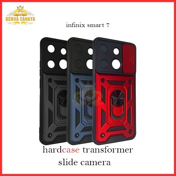 BC168 - HARDCASE TRANSFORMER SLIDE CAMERA INFINIX SMART 10 PLUS SMART 7 ZERO 20 ZERO 5G - BENUACAHAY