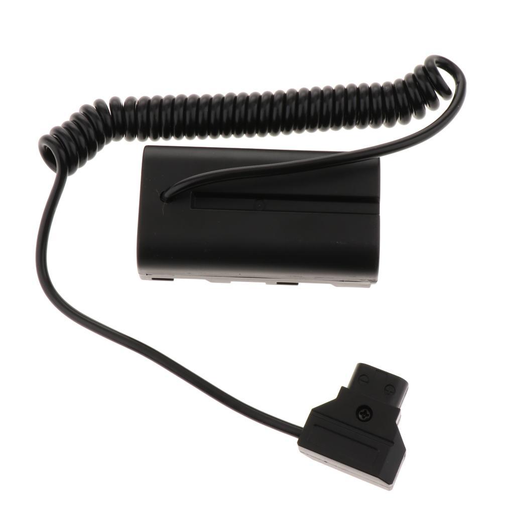 [gkglcd] D-TAP to NP-FW50 Dummy Battery Power Adapter Spring Cable for Monitor Use
