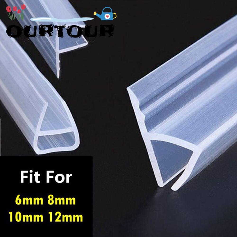 URTOUR 1M 6-12 มม.FU h Shape Seal Strip Home & Living Bath Screen Home Improvement Window Seal