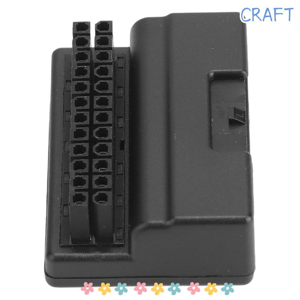 อะแดปเตอร์ ICRAFT ATX 24Pin, อะแดปเตอร์ 90 องศา 24Pin 90 องศา, อะแดปเตอร์แปลงไฟเมนบอร์ดออกแบบมุมขวาท