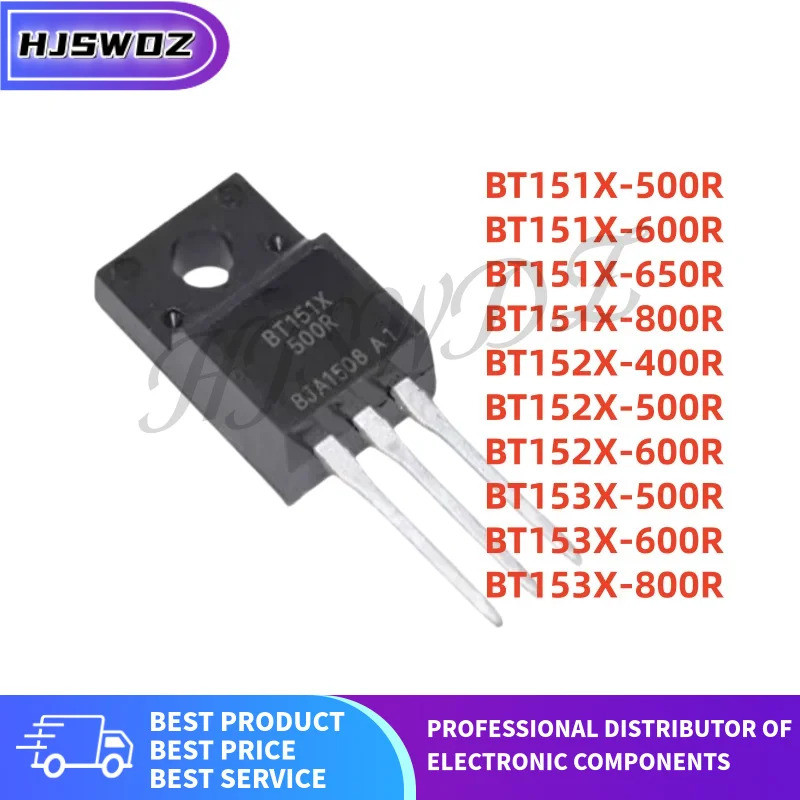 10PCS BT151X-600R BT151X-800R BT153X-600R BT151X-650R BT153X-500R BT152X-500R BT152X-400R BT152X-600