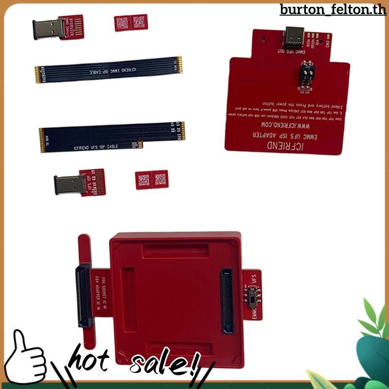 ใหม่ล่าสุดสําหรับอะแดปเตอร์ ICFRIEND SUPPORT MIPI UFS-EMMC ISP ADAPTER MIPITESTER / F64 อะแดปเตอร์ +