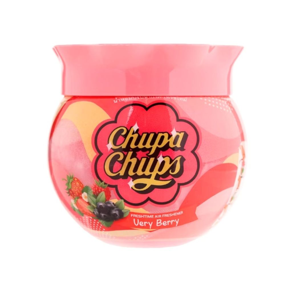 จูปาจุ๊ปส์ เจลหอมปรับอากาศกลิ่นเวรี่เบอร์รี่ Chupa Chups Gel Air Very Berry 155g. ราคาถูก Shopee Lazada