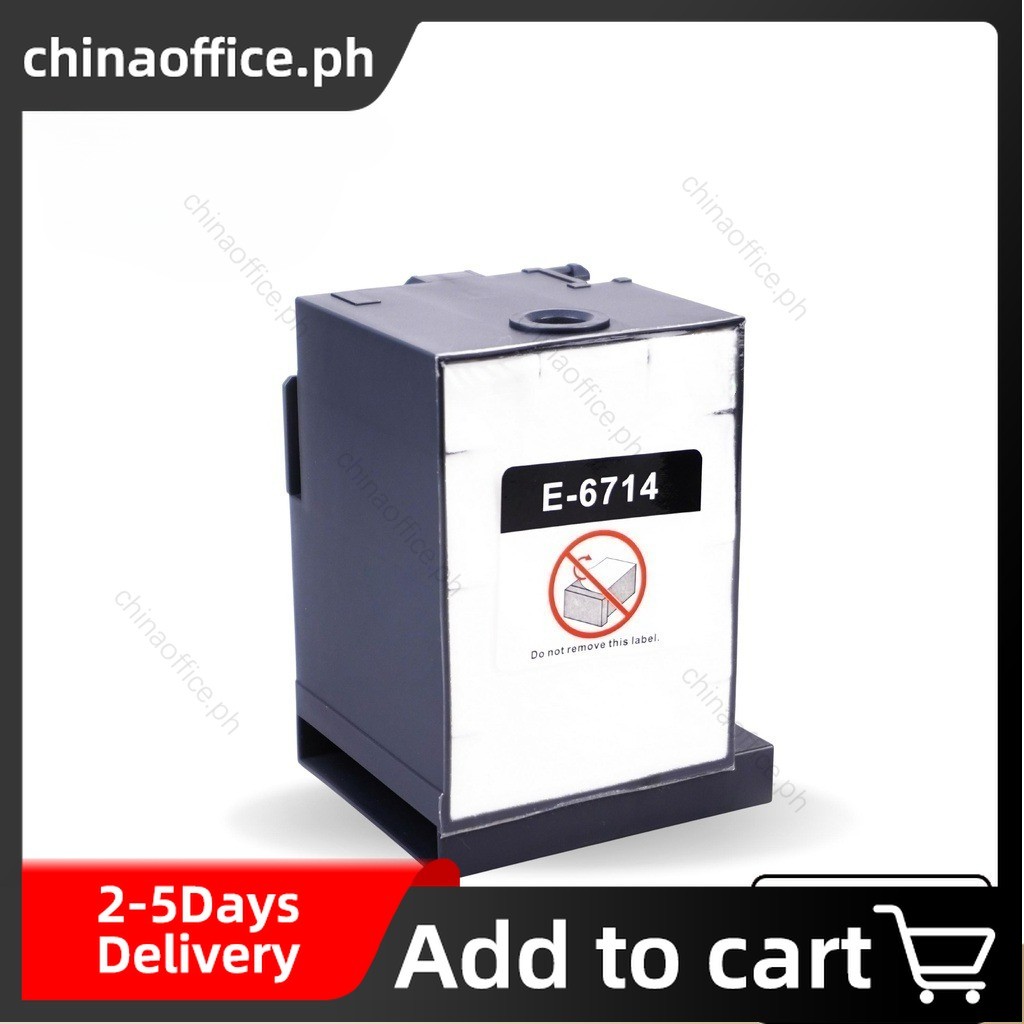 ที6714 ที671400 C13T671400 กล่องบํารุงรักษาตลับหมึกเข้ากันได้สําหรับ EPSON WorkForce WF-C878R WF-C86