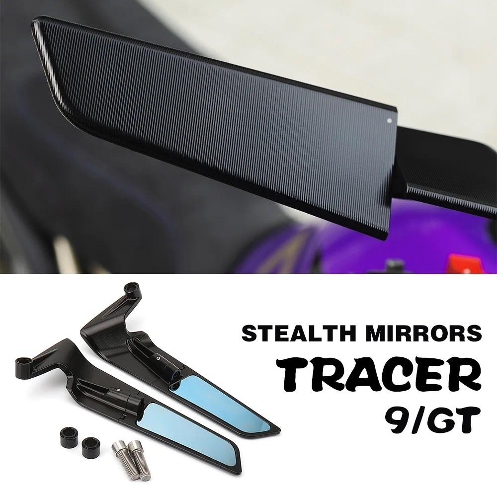 สําหรับ YAMAHA Tracer 9 GT อุปกรณ์เสริม Stealth กระจก Tracer9 ปรับ Winglets กระจกมองหลัง Tracer9GT T