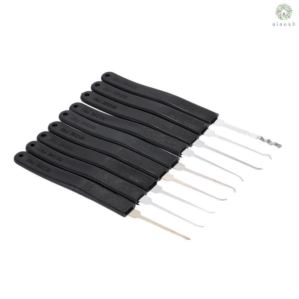 【ขายตรงจากโรงงาน】Unlock Any Door with Ease - 9pcs Door Lock Pick Quick Opener Tools Set for Professi