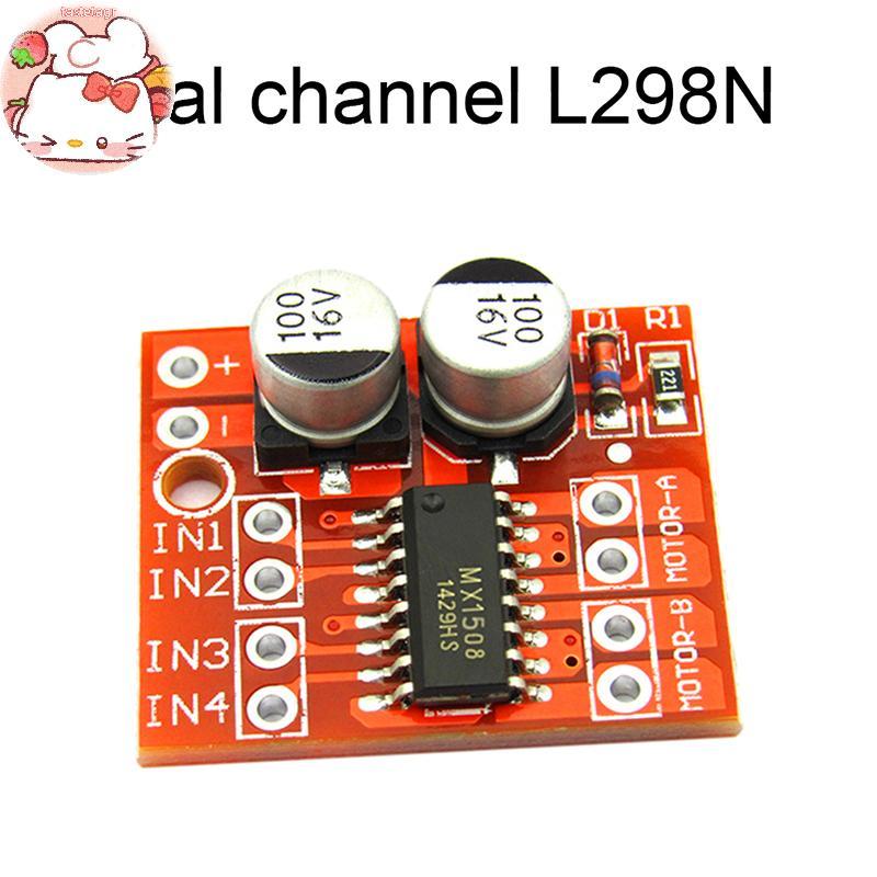 Tast Dual Channel DC Motor Driver Mini Module PWM ควบคุมความเร็ว Beyond L298N EN