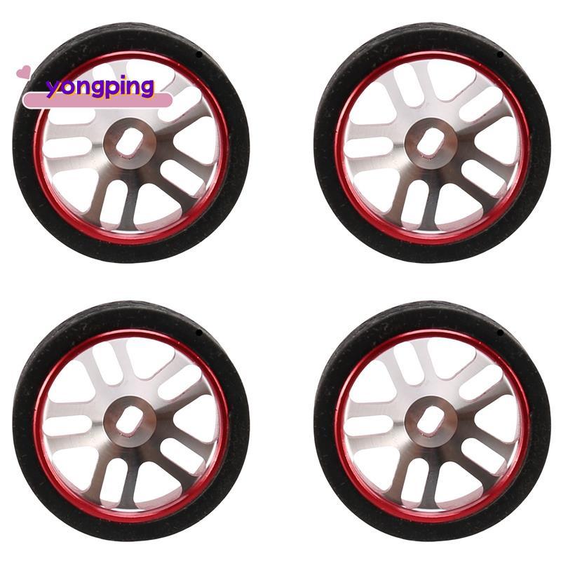 4 ชิ้น RC รถยางและล้อสําหรับ K969 K989 K999 P929 Iw04M Iw02 Rm02 Rm03 Dgawd Mini-Z RC 1/28 อะไหล่รถย