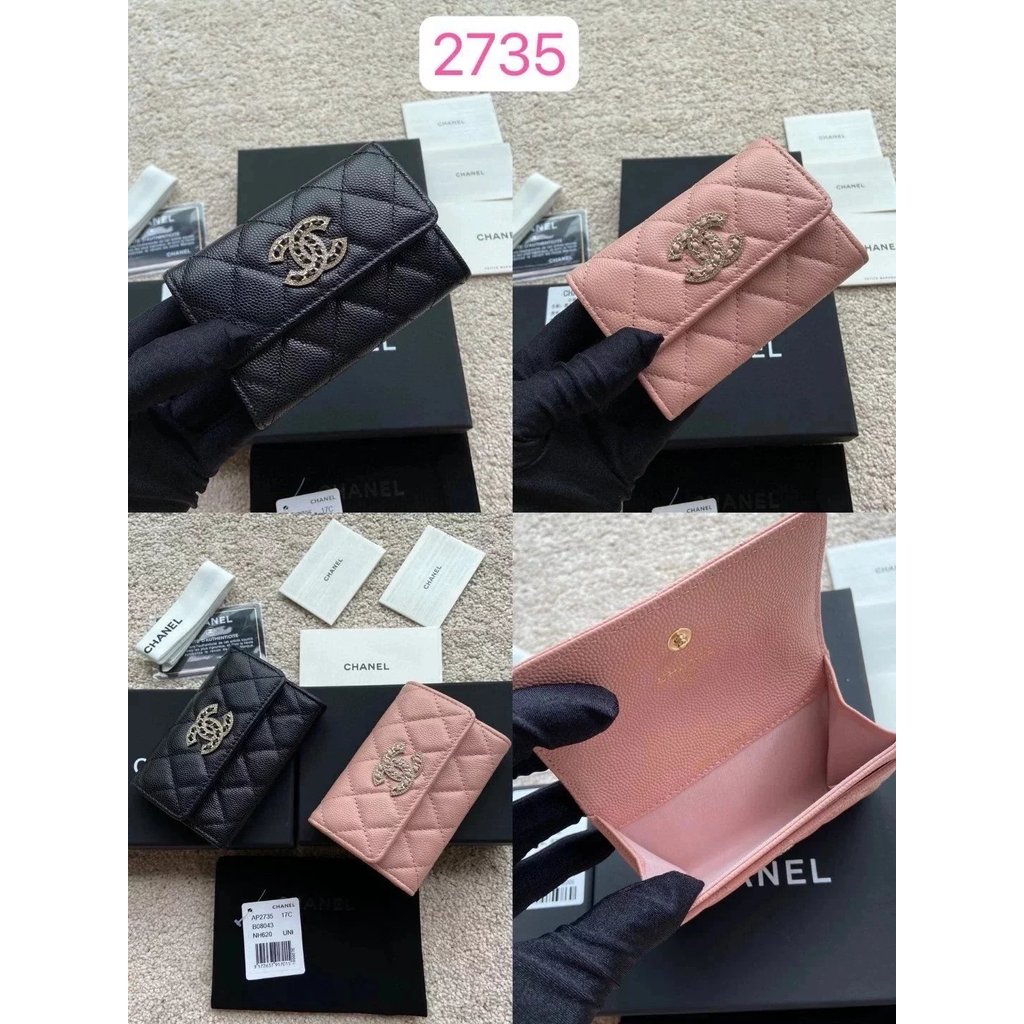 Double CC Home Flip Short Wallet Ladies Wallet Wallet Women Wallet