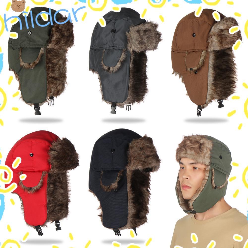 หมวกสกีอุ่นแบบรัสเซีย Ushanka