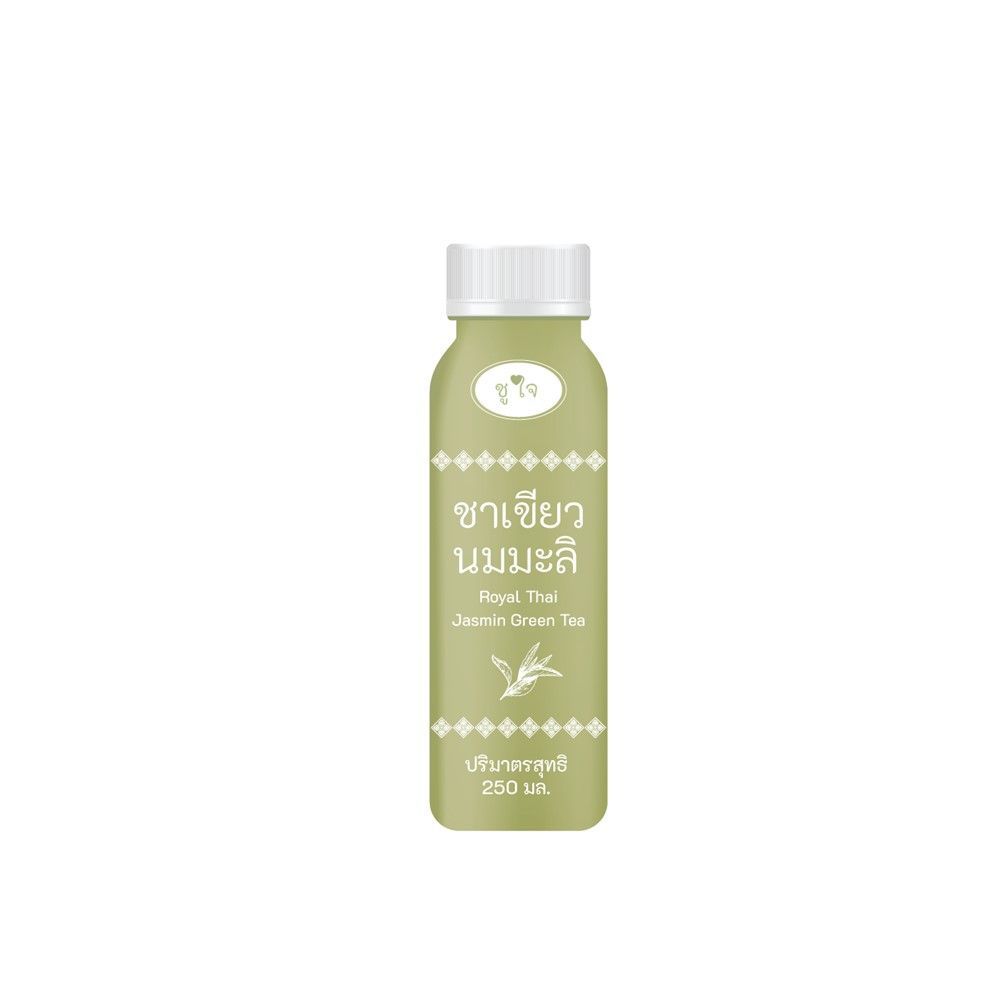 ชูใจ ชาเขียวนมมะลิ 250 มล. CHOOJAI ROYAL JASMIN GREEN TEA 250 ML
