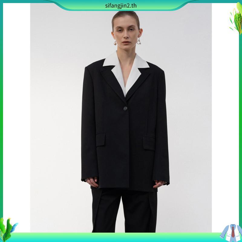[Pomelo] เสื้อเบลเซอร์ทรงครอป / Cropped Blazer