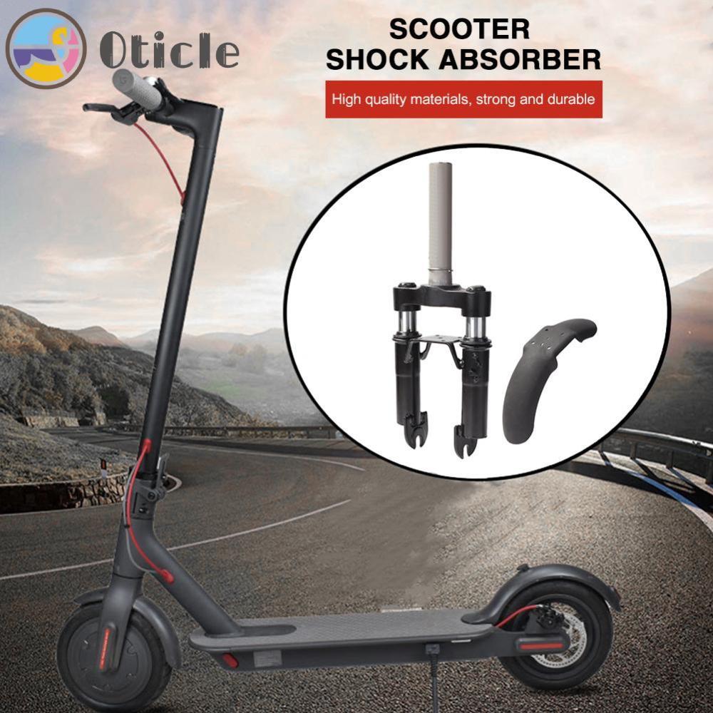 ไฟฟ้าสกู๊ตเตอร์โช้คอัพ Mudguard สําหรับ Xiaomi M365 สเก็ตบอร์ดโช้คอัพด้านหน้า Suspension Mudguard สํ