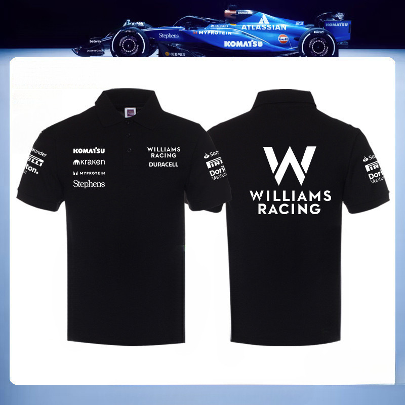 F1 2026 Team เสื้อโปโลแขนสั้น ผ้าฝ้ายแท้ 100% ลายพริ้นท์ แฟชั่น สำหรับผู้ชาย ผู้หญิง Unisex ใส่สบาย S-3XL