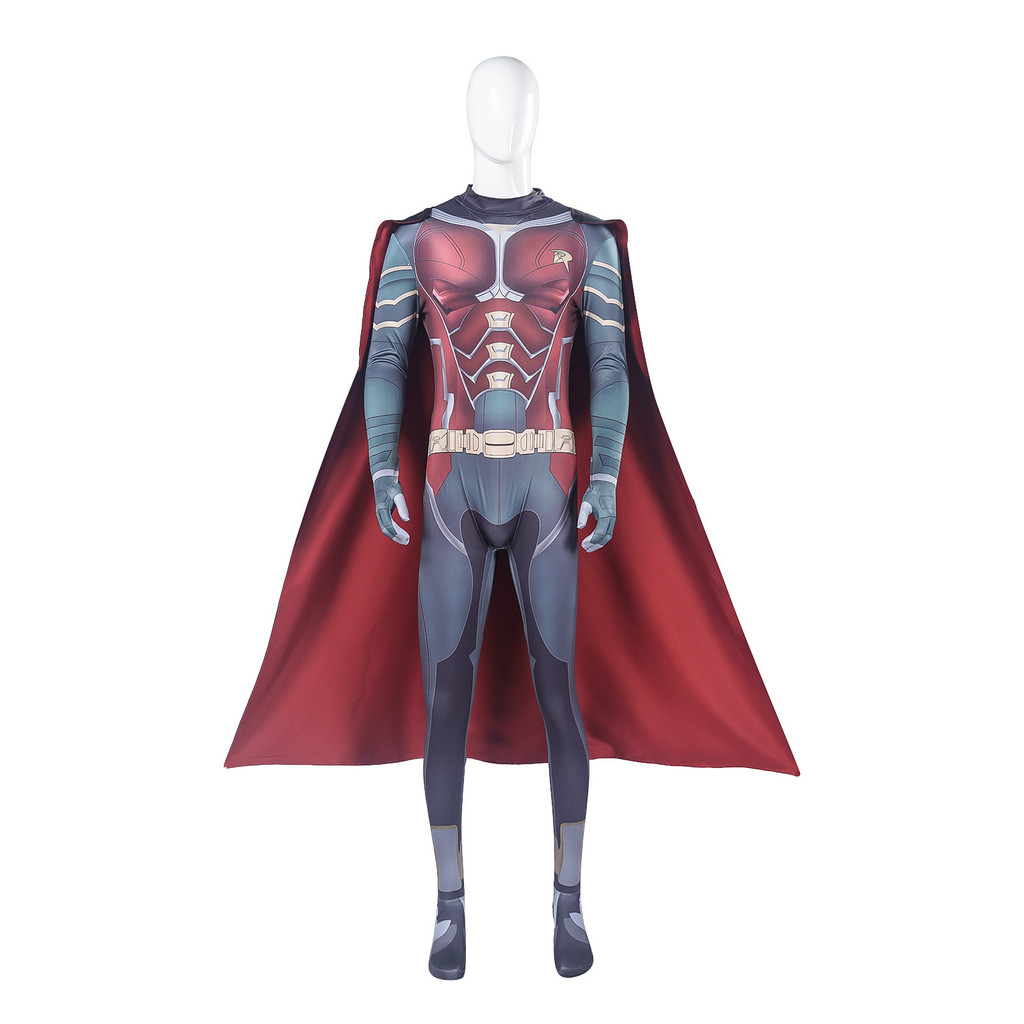Robin Titan Robin jumpsuit cosplay costume one-piece bodysuit cosplay Halloween costume