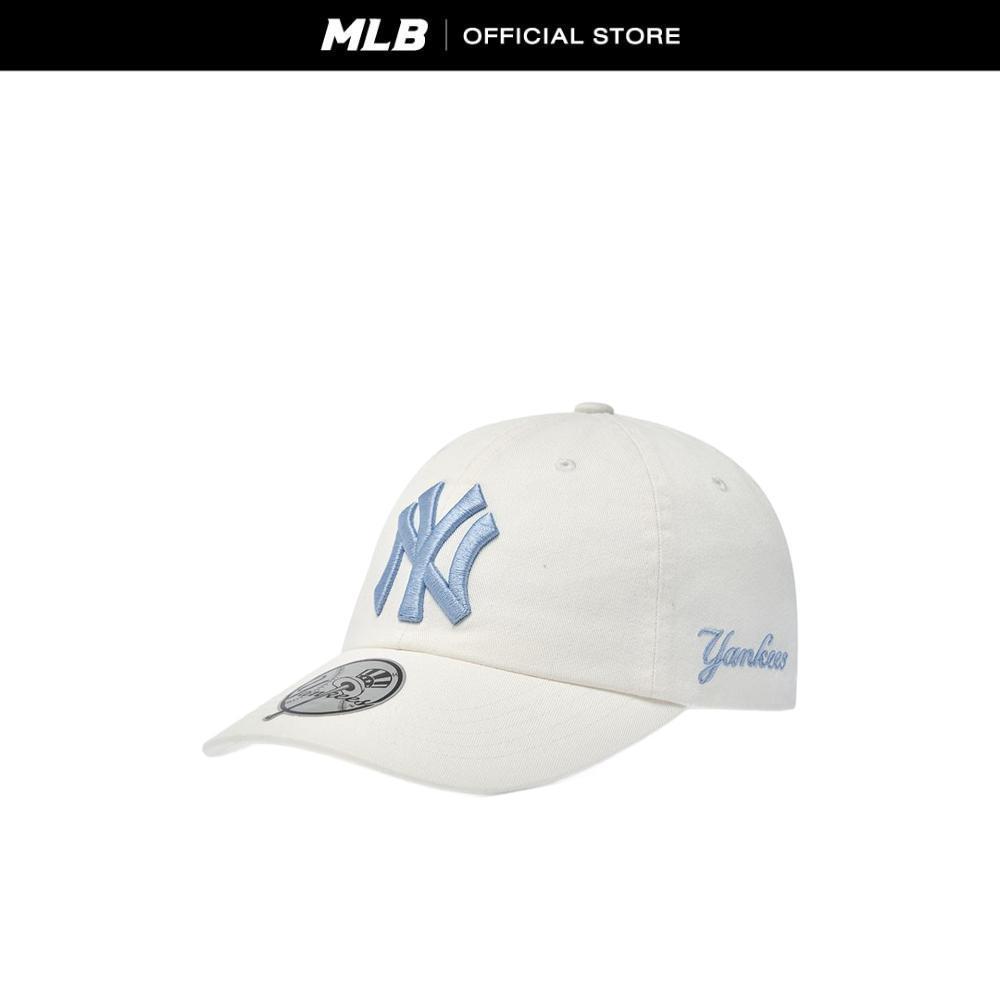 MLB หมวกแก็ป ยูนิเซ็กซ์ Signature Unstructured Ballcap รุ่น 3ACPB245N 50IVS สีขาวงาช้าง