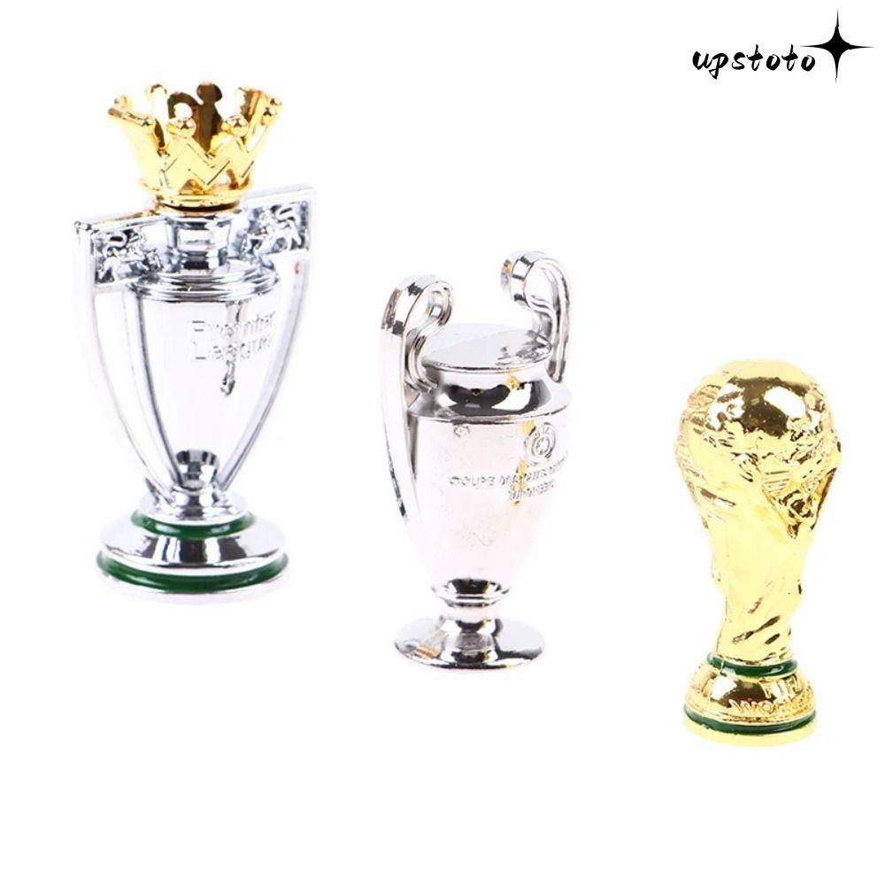 UPSTOTO มินิถ้วยรางวัลตกแต่งบ้านที่ยอดเยี่ยม, ถ้วยรางวัลฟุตบอลยุโรปที่ระลึก, โมเดลลีกฟุตบอลสําหรับแฟน