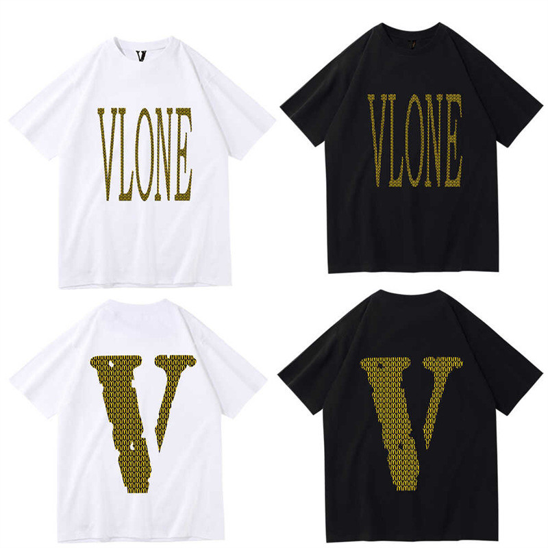 [มีสินค้าในสต็อก] เสื้อยืด VLONE Fast3M Reflective Basic Big V แขนสั้น สไตล์ BF ลำลอง คอกลม สำหรับผู