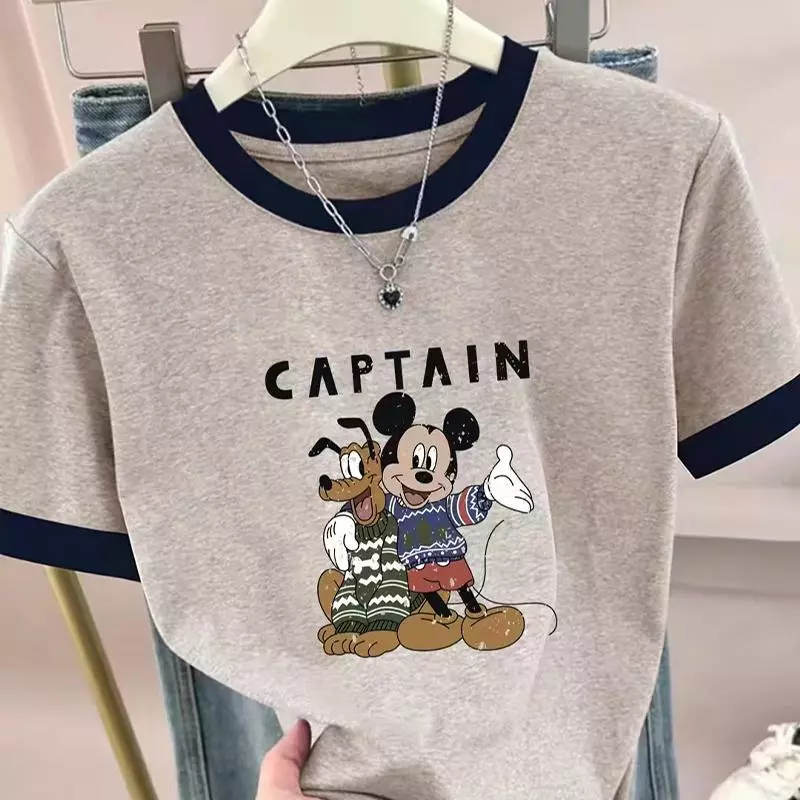 M-4XLเสื้อยืดผู้หญิงน่ารักๆ มีหลายสีให้เลือก หลายรูปแบบ เสื้อพิมพ์ลาย เสื้อยืดสวย ดูผอม ลายน่ารักมาก แฟชั่นสุดๆส่งจากกทม
