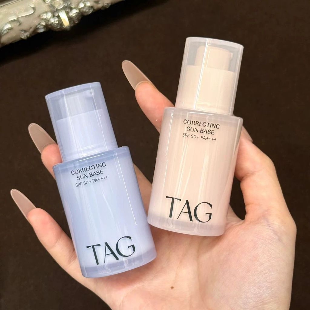 T TAG Blue Base Makeup Primer High-Magnification Brightening Moisturizing Service Base Pseudo-Makeup