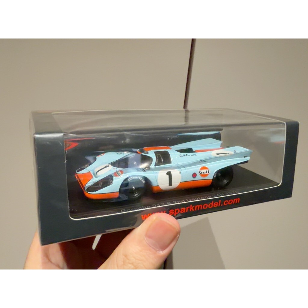 [สต๊อกพร้อม ติดต่อหากคุณมีคําถามใดๆ] 1/43 SPARK porsche porsche 917K gu