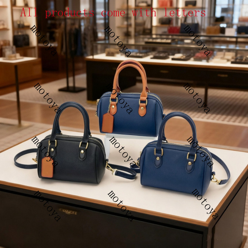 Blue Denim Boston Handbag Fashion Casual Ladies Crossbody Bag