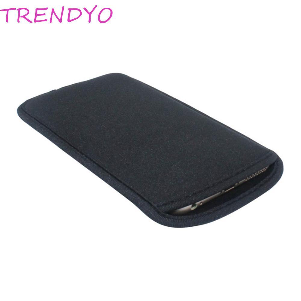 TRENDYO เคสป้องกัน Neoprene นุ่ม กันฝุ่น สีดํา สําหรับโทรศัพท์