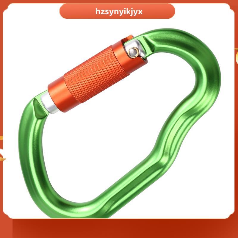 hzsynyikjyxTwist Lock Carabiner Heavy Duty Carabiner 25kN Climbing Carabiner Safety Carabiner สําหรั