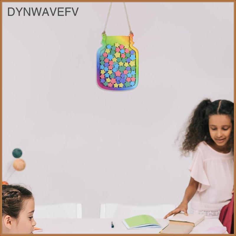 [dynwavefv] Star Reward Jars Training Chore Responsibility Jar Star Chart สําหรับเด็กบ้านของขวัญวันห