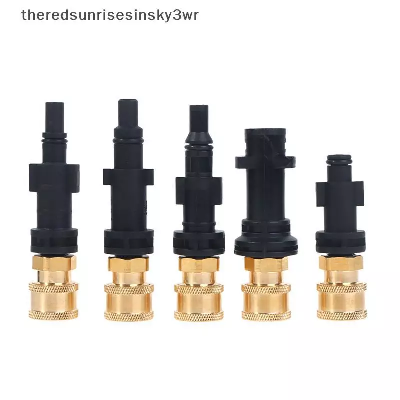 (the) เครื่องซักผ้าความดัน Adaptor To 1/4 " Qui Release Connector หัวฉีดสําหรับเครื่องซักผ้ารถยนต์รดน้ํา Qui Connect Adapter (TH)