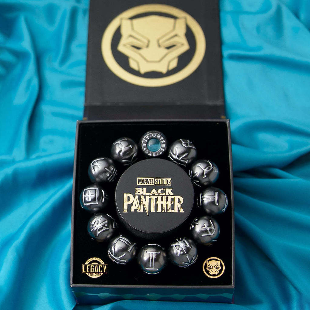 สร้อยข้อมือเสือดําออกแบบเป็นพิเศษของ Marvel Series เหมาะสําหรับเป็นของขวัญ 0WV4