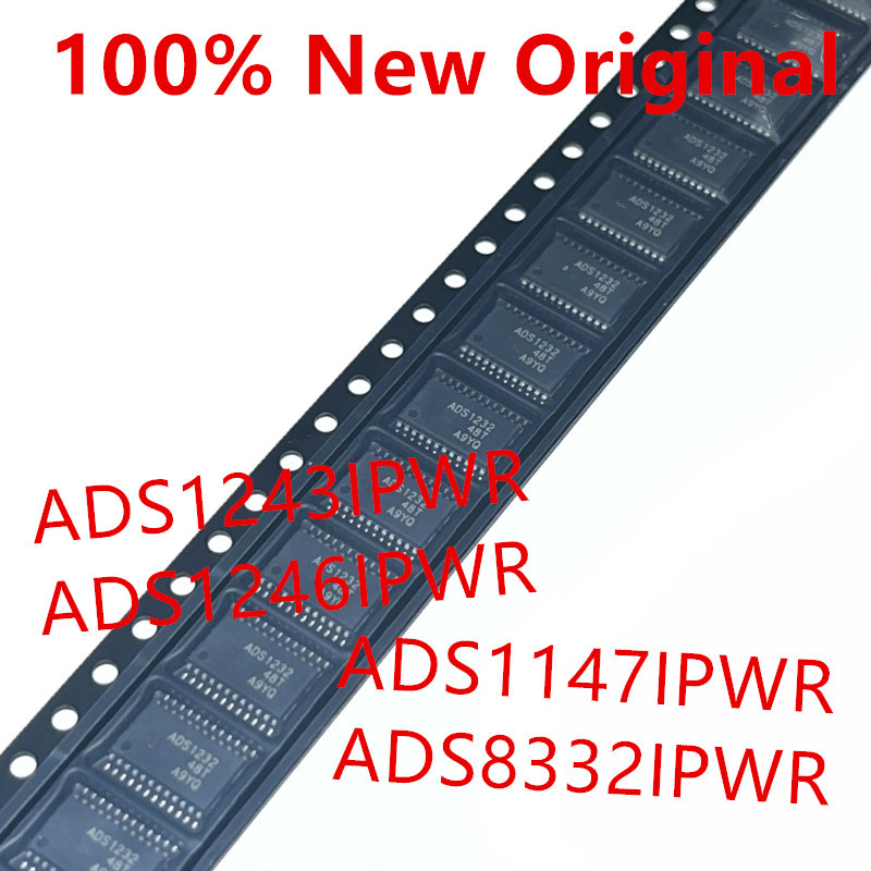 5 ชิ้น ADS1147IPWR ADS1243IPWR ADS1246IPWR ADS8332IPWR ชิปแปลง AD ใหม่ ADS1147 .ADS1243