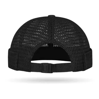MUNDA Docker Beanies หมวก, ตาข่าย Ultra-Light Melon Skin หมวก, แฟชั่นปรับ Breathable Brimless Skullcap ฤดูร้อน