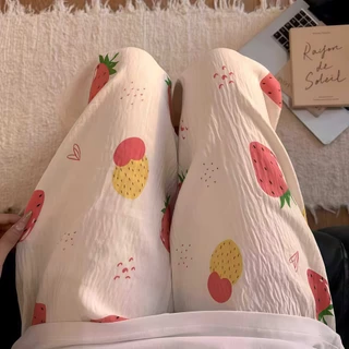 PILLOW TALK กางเกงขายาวผู้หญิง กางเกงนอนใส่สบาย 🌷 ทรงสวยมาก ผ้านิ่ม ใส่สบาย พร้อมส่ง W257